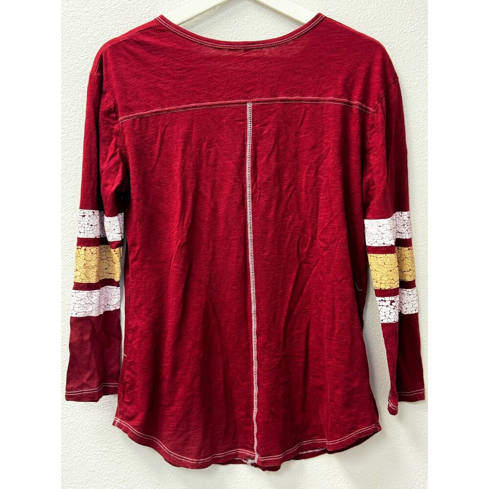 Retro Brand Women's Florida State Button Jersey Long Sleeve Size L Garnett - Picture 2 of 7